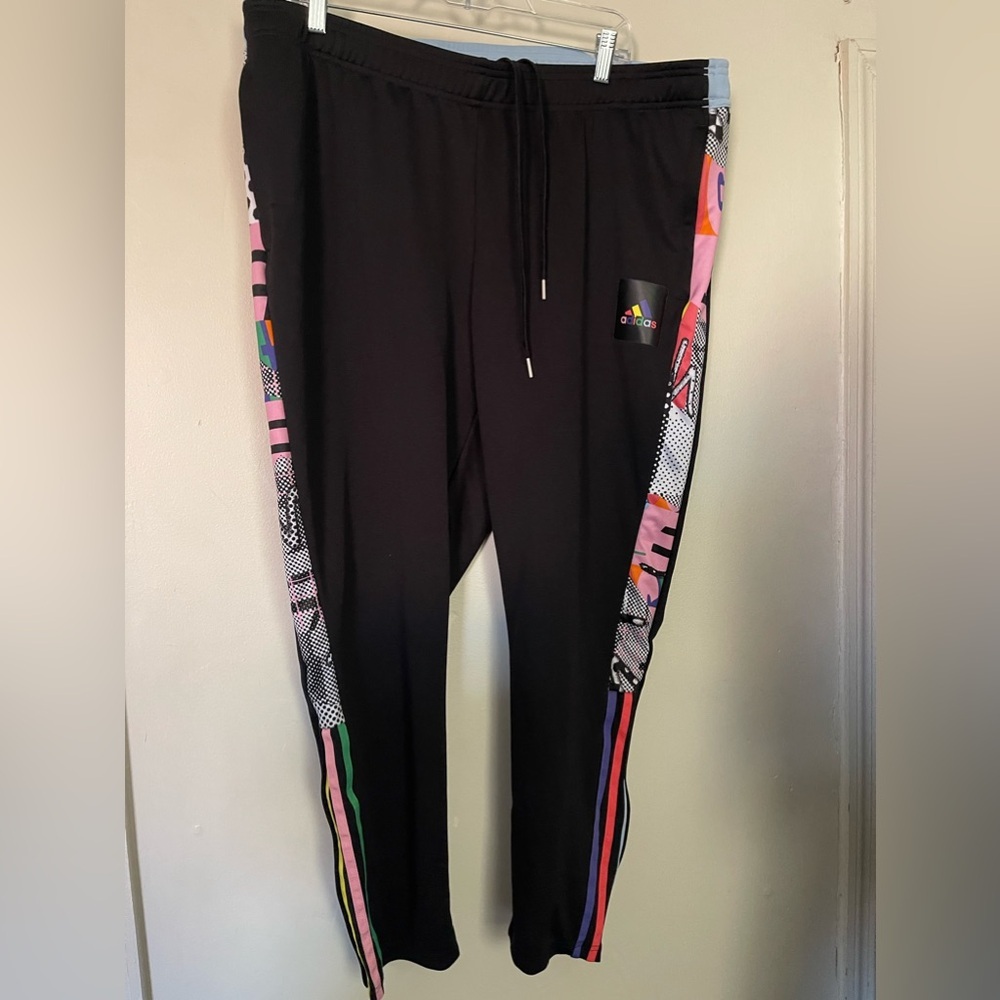 Adidas Tiro Pride unisex Sweatpants Joggers NWOT 2X and 1X Available - Picture 13 of 16